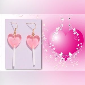 $1 HEART EARRINGS. NEW. $1 WITH ANY $10 ORDER OR MORE